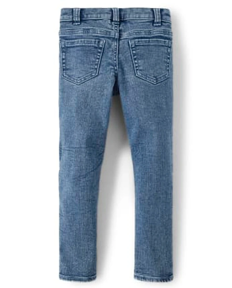 Jean à cinq poches pour fille