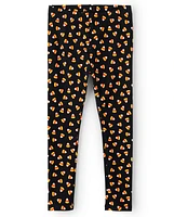 Girls Candy Corn Leggings - Trick or Treat