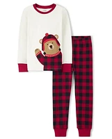 Kids Bear Snug Fit Cotton Pajamas - Gymmies