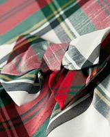 Girls Matching Family Plaid Bow Dress - Celebrations