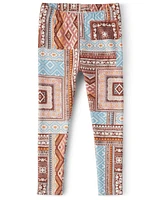 Leggings patchwork pour fille - Little Rocky Mountain