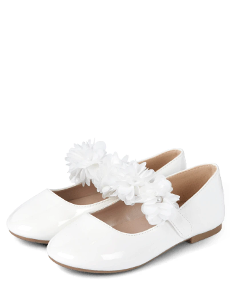 Ballerines fleuries pour filles - All Dressed Up