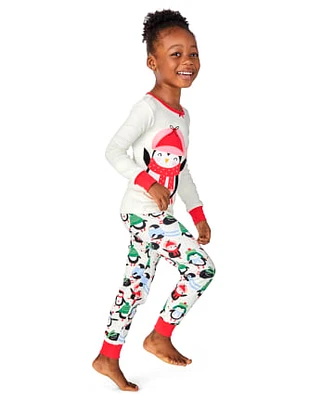 Pyjama Fille Penguin Snug Fit en coton - Gymmies