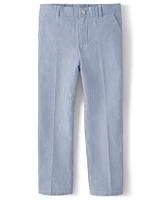 Boys Seersucker Dress Pants - All Dressed Up