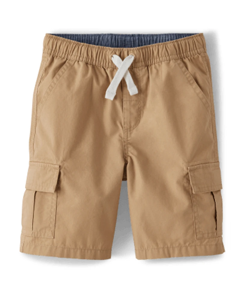 Boys Pull On Cargo Shorts