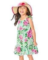 Girls Floral Ruffle Cover-Up - Splish-Splash