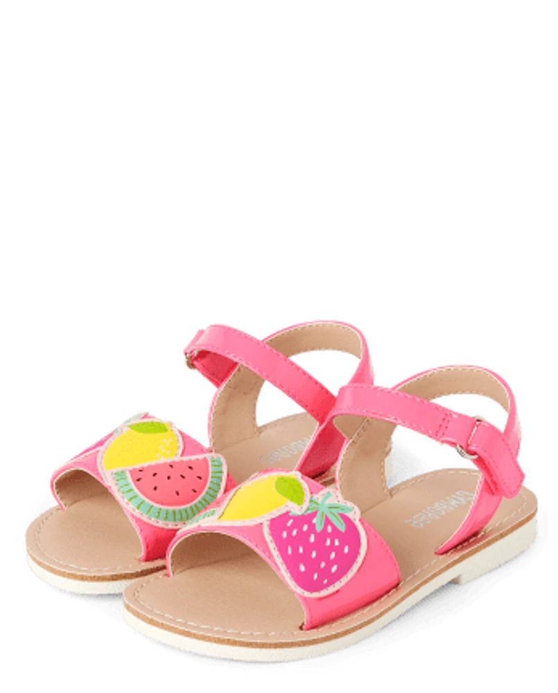 Sandales Fruits Fille Applique - Festifs