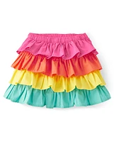 Girls Rainbow Tiered Skort - Festive Fruit