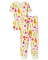 Kids Vegetable Snug Fit Cotton Pajamas - Gymmies