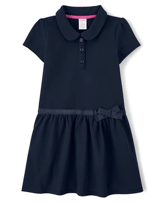 Robe polo pour filles - Uniforme