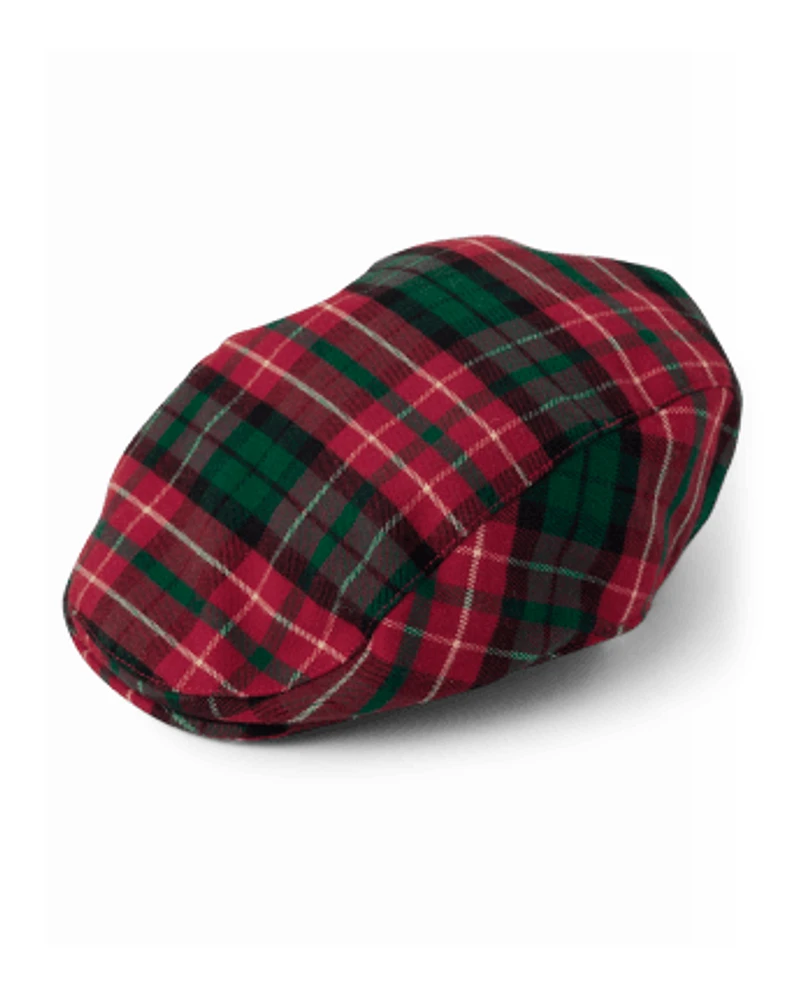 Boys Plaid Newsboy Hat - A Royal Christmas