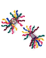 Girls Cheer & Dog Curly Hair Clip 2-Pack - Prep School