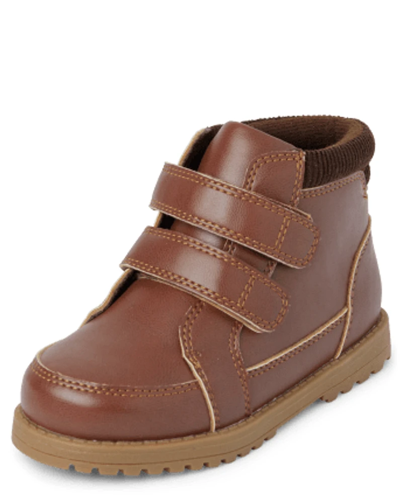 Boys Corduroy Cuff Boots