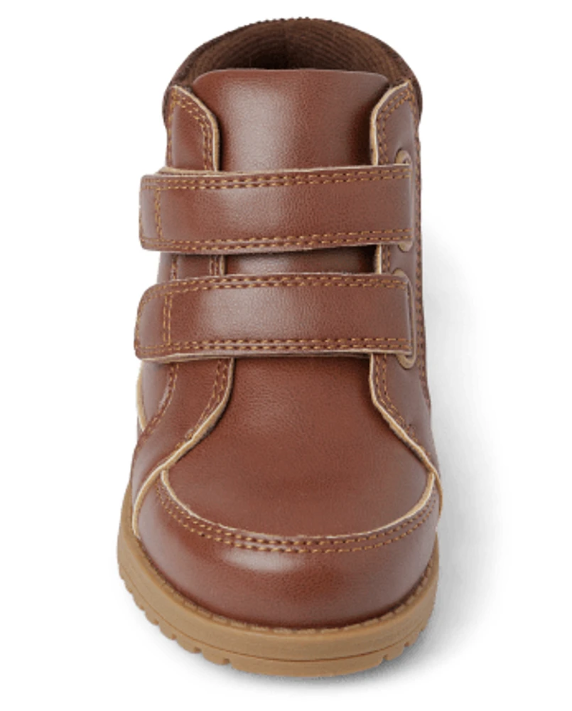 Boys Corduroy Cuff Boots