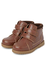 Boys Corduroy Cuff Boots