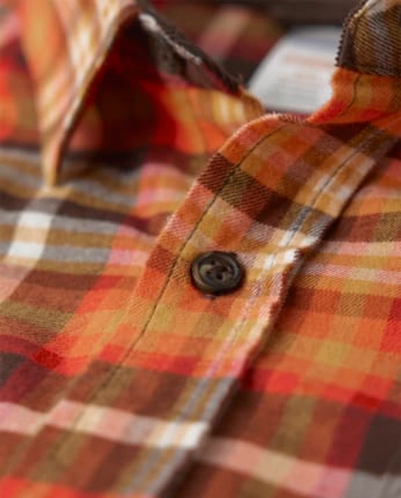 Mens Dad And Me Plaid Twill Button Up Shirt - Happy Harvest