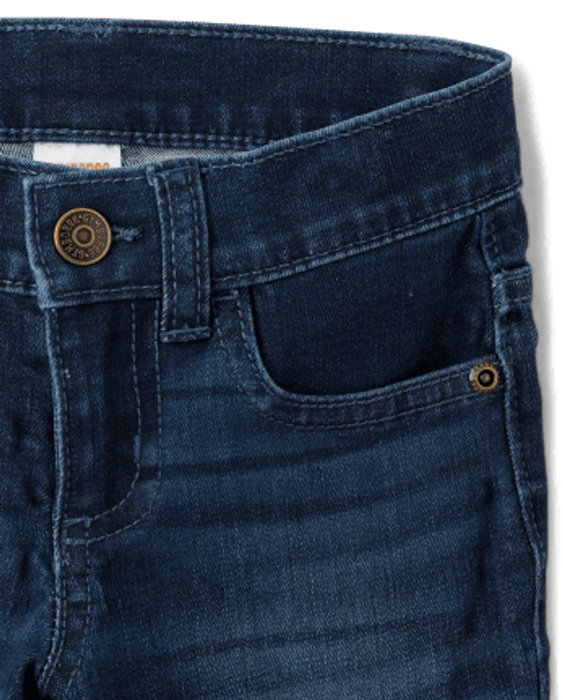 Girls Five-Pocket Jeans