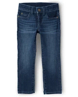 Girls Five-Pocket Jeans