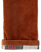 Boys Corduroy Roll Cuff Pants - Christmas Cabin