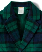 Boys Plaid Blazer - Nutcracker