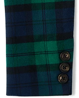 Boys Plaid Blazer - Nutcracker