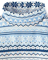 Girls Snowflake Fairisle Turtleneck