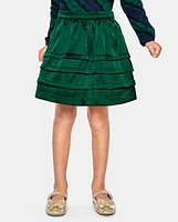 Girls Pintuck Skirt - Nutcracker