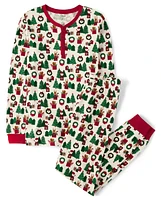 Mens Matching Family Christmas Pajamas - Gymmies