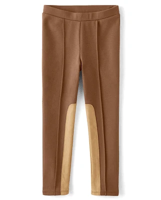 Jeggings Fille Pintuck Point de Rome - Rustic Ranch