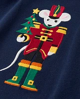 Boys Nutcracker Mouse Snug Fit Cotton Pajamas - Gymmies