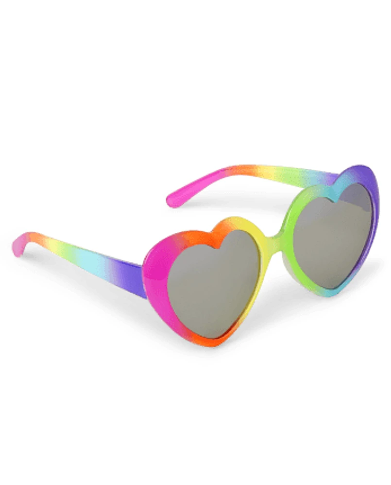 Girls Heart Sunglasses - Splish-Splash