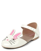 Girls Bunny Ballet Flats - Spring Celebrations