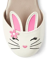 Girls Bunny Ballet Flats - Spring Celebrations