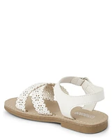 Sandales fleuries pour fille