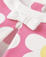 Girls Daisy Ponte Shift Dress - Spring Celebrations