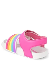 Girls Rainbow Slides - Swim