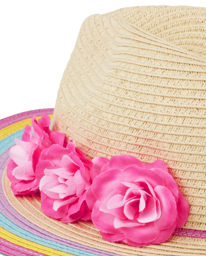 Chapeau de Soleil Fille Fleur - Splish-Splash