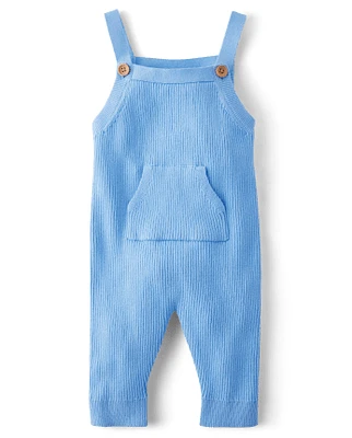 Baby Boys Ribbed Overalls - Homegrown by Gymboree