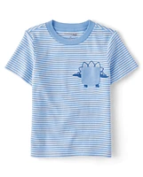 Boys Striped Dino Top - Homegrown by Gymboree