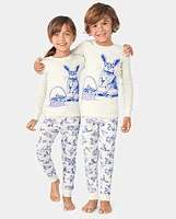 Pyjama en coton Maman et moi Bunny Snug Fit unisexe enfant - Gymmies