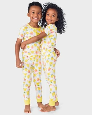 Kids Chick Snug Fit Cotton Pajamas - Gymmies