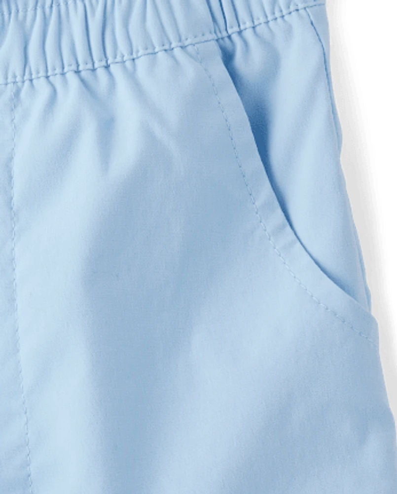 Girls Quick Dry Pull On Shorts - Little Essentials