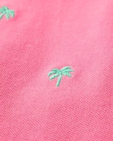 Boys Schiffli Palm Tree Polo - Seaside Palms