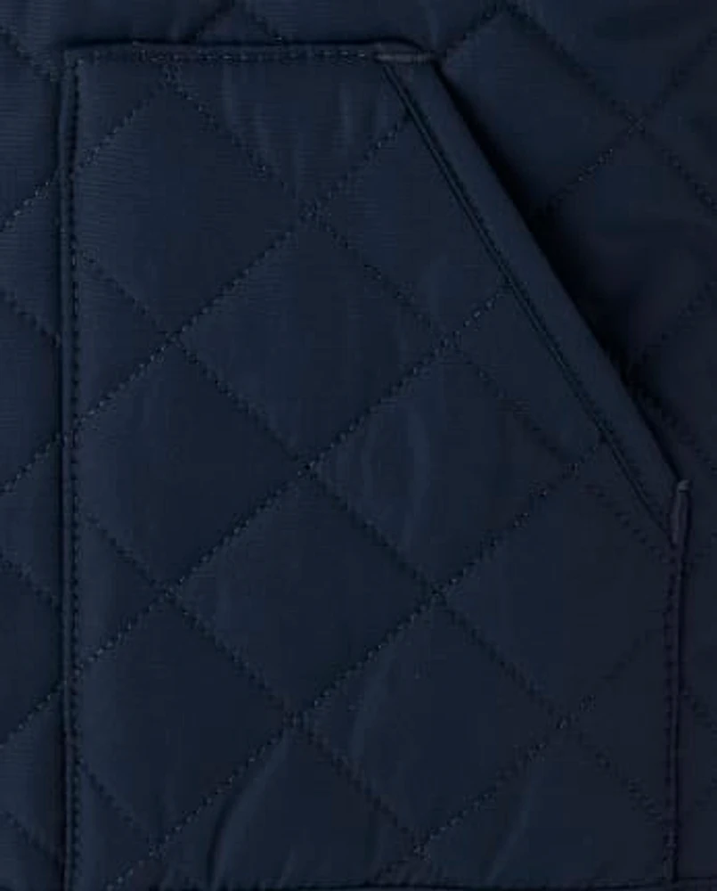 Boys Quilted Jacket - Uniform