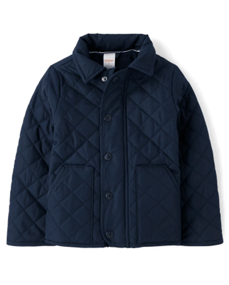 Boys Quilted Jacket - Uniform