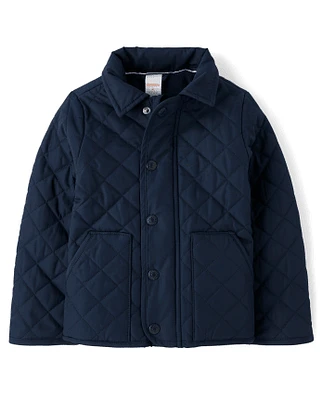 Boys Quilted Jacket - Uniform