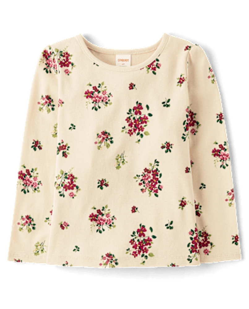 Girls Floral Top - Country Charm