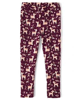 Jeggings Fille Deer Point de Rome - Country breloque