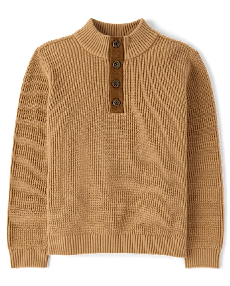 Boys Turtleneck Sweater - Little Essentials