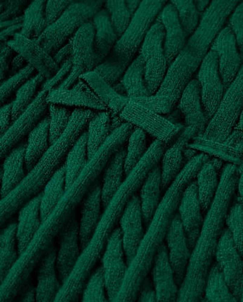 Robe pull en maille torsadée pour bébé fille - Homegrown by Gymboree